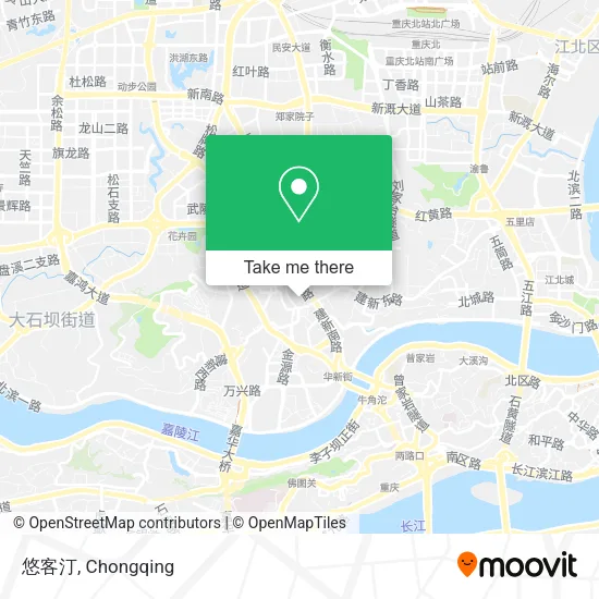 悠客汀 map