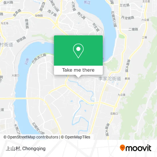 上山村 map