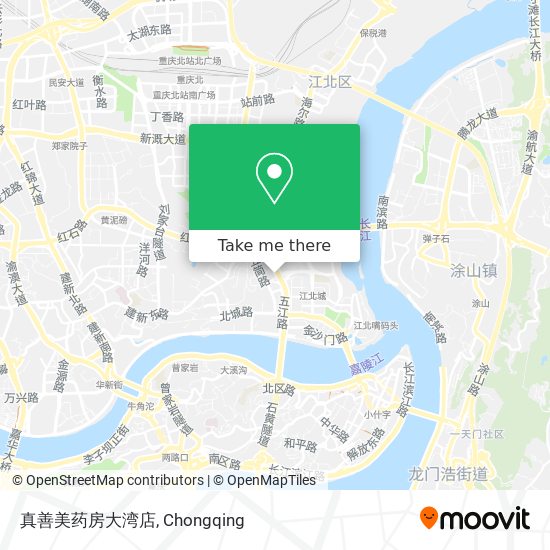 真善美药房大湾店 map