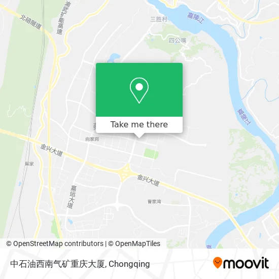 中石油西南气矿重庆大厦 map