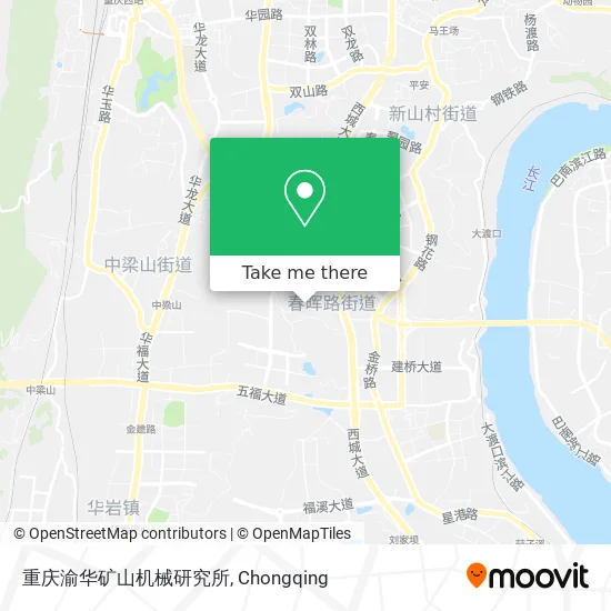 重庆渝华矿山机械研究所 map