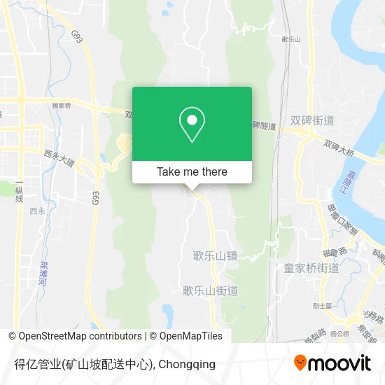得亿管业(矿山坡配送中心) map