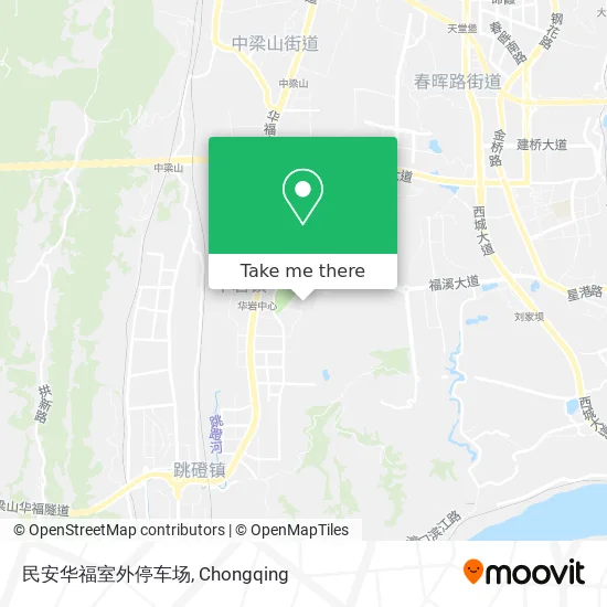 民安华福室外停车场 map