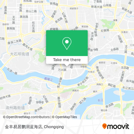 金丰易居鹏润蓝海店 map