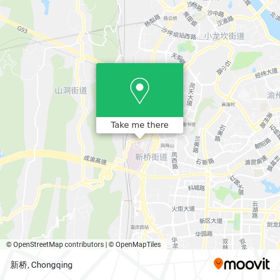 新桥 map