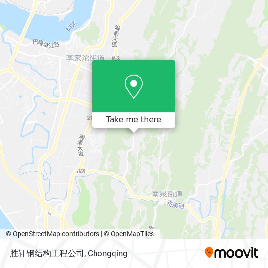 胜轩钢结构工程公司 map
