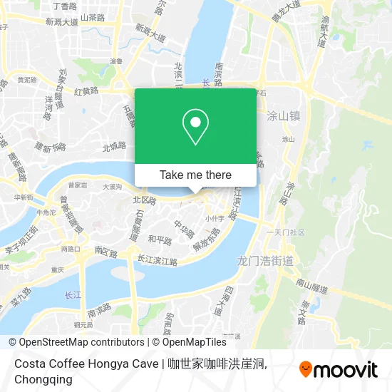 Costa Coffee Hongya Cave | 咖世家咖啡洪崖洞 map