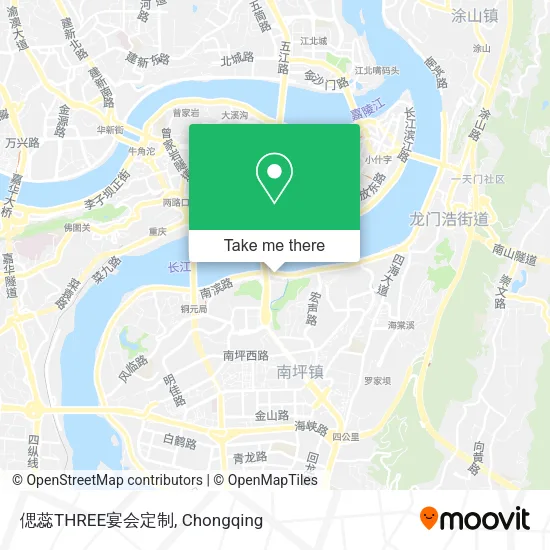偲蕊THREE宴会定制 map