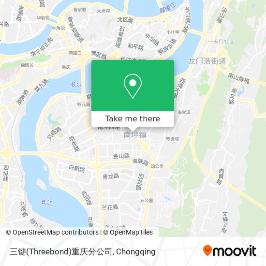 三键(Threebond)重庆分公司 map