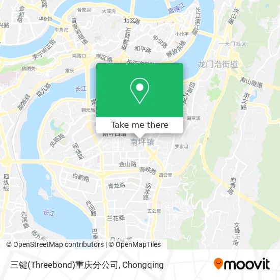 三键(Threebond)重庆分公司 map