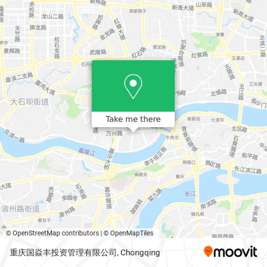 重庆国焱丰投资管理有限公司 map
