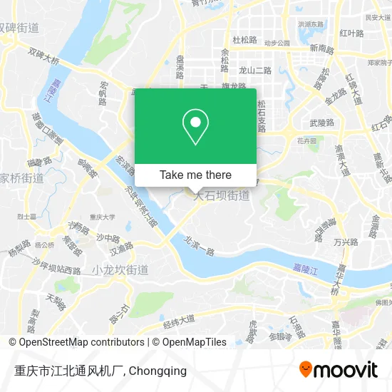 重庆市江北通风机厂 map