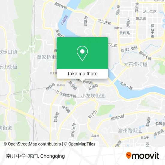 南开中学-东门 map