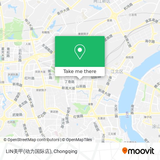 LIN美甲(动力国际店) map