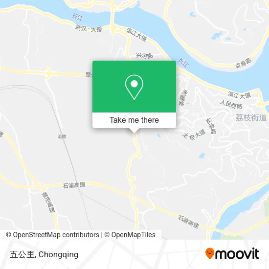 五公里 map