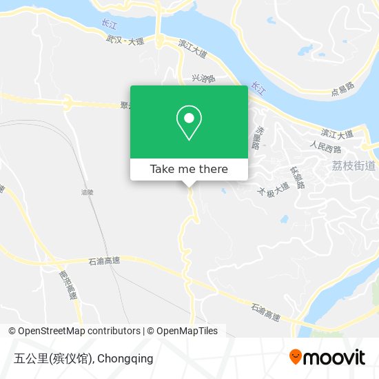 五公里(殡仪馆) map