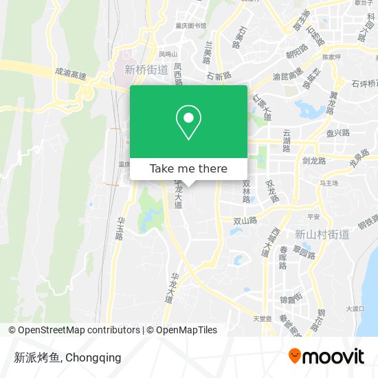 新派烤鱼 map
