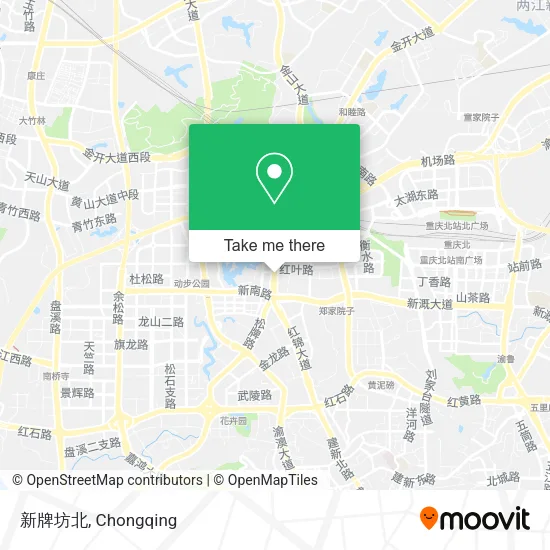 新牌坊北 map