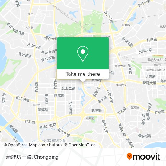 新牌坊一路 map