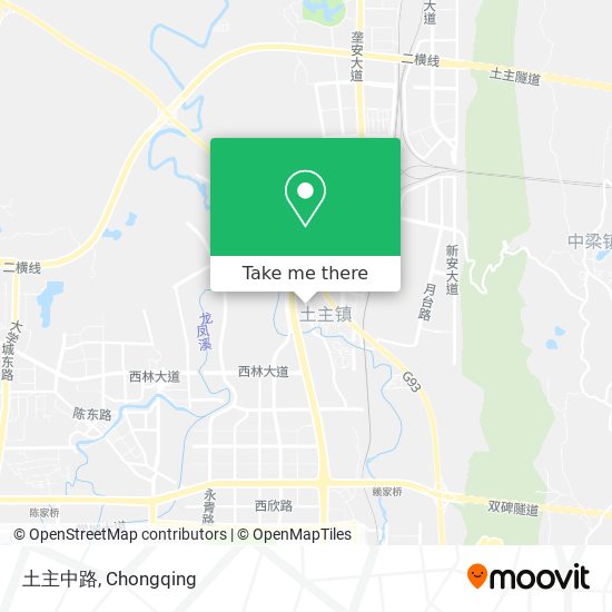 土主中路 map