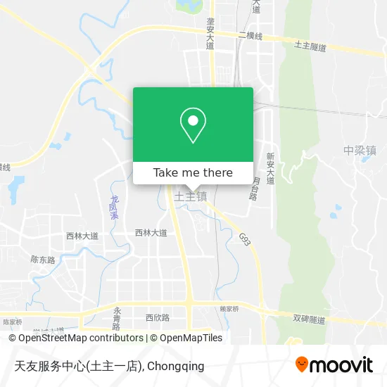 天友服务中心(土主一店) map
