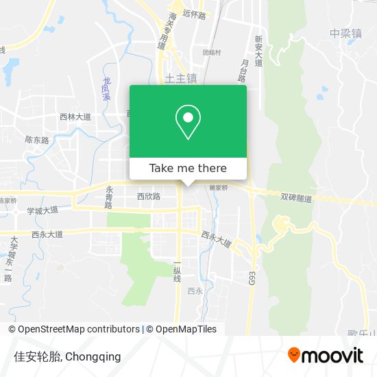 佳安轮胎 map