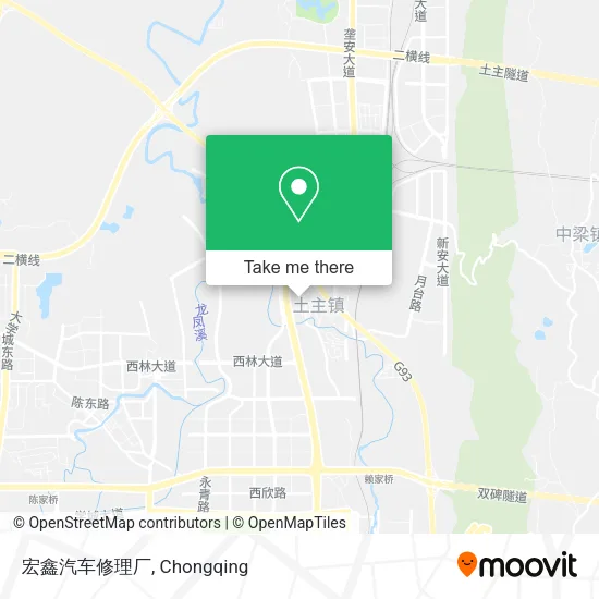 宏鑫汽车修理厂 map