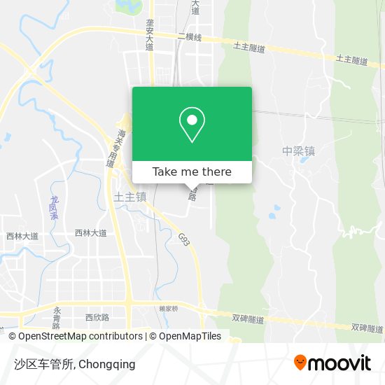 沙区车管所 map