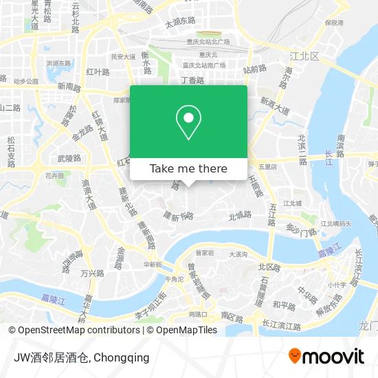 JW酒邻居酒仓 map