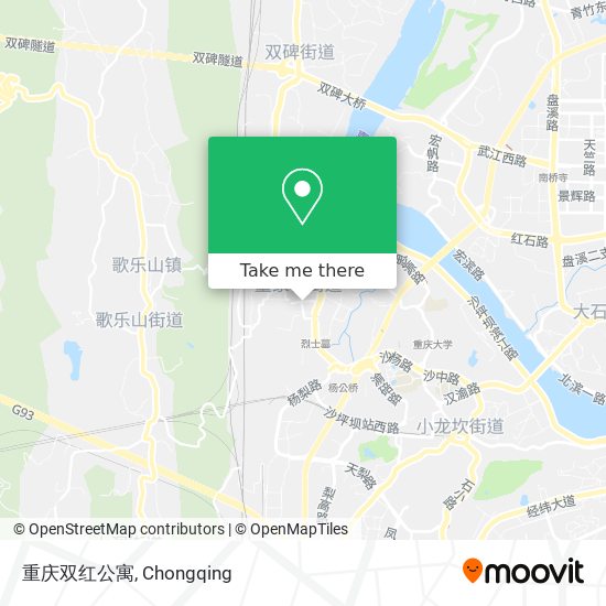 重庆双红公寓 map