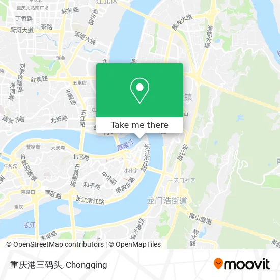 重庆港三码头 map