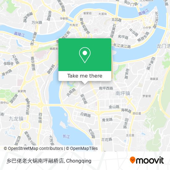 乡巴佬老火锅南坪融桥店 map