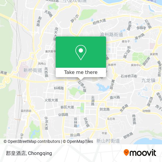 郡皇酒店 map
