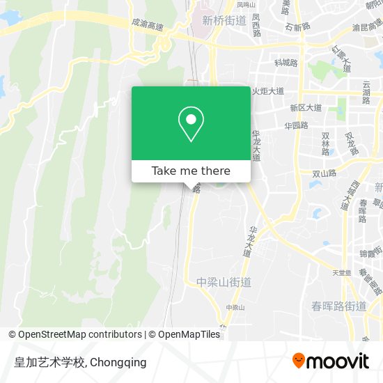 皇加艺术学校 map