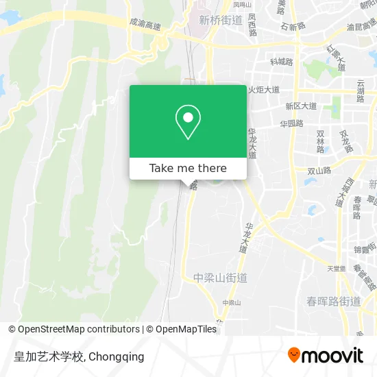 皇加艺术学校 map