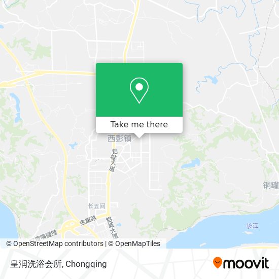 皇润洗浴会所 map