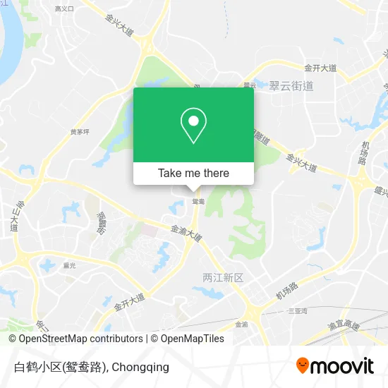 白鹤小区(鸳鸯路) map