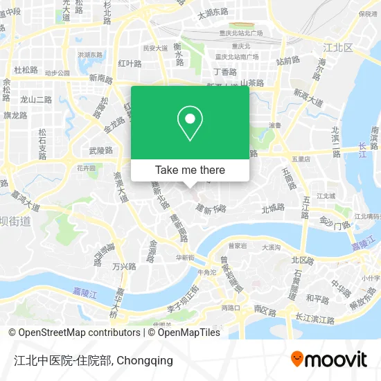 江北中医院-住院部 map