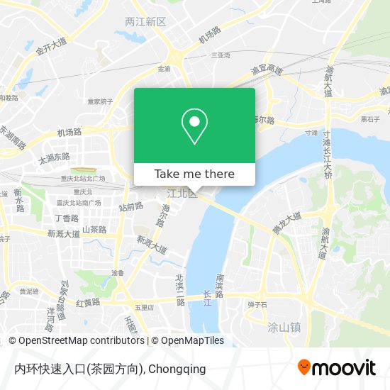 内环快速入口(茶园方向) map