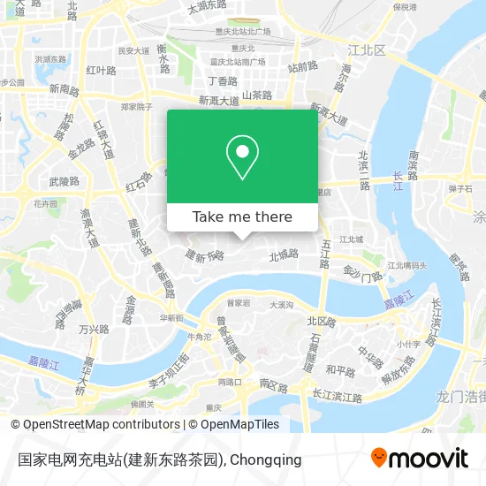 国家电网充电站(建新东路茶园) map