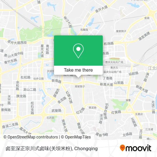 卤至深正宗川式卤味(关坝米粉) map