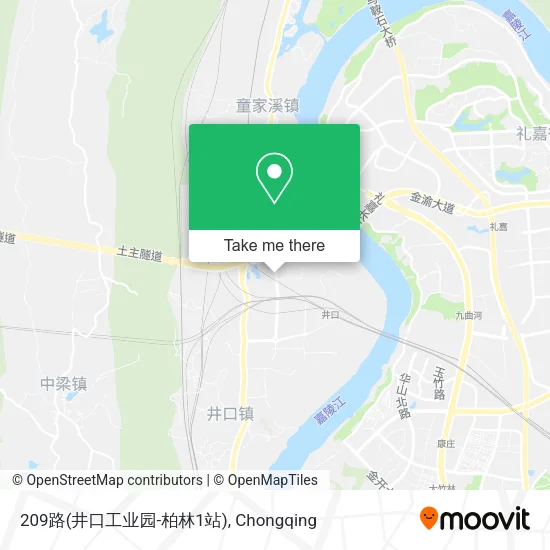 209路(井口工业园-柏林1站) map