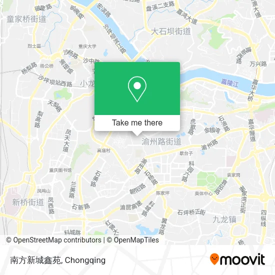 南方新城鑫苑 map