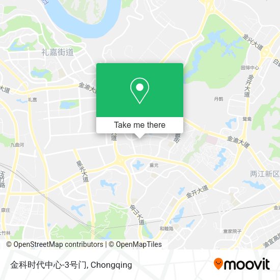 金科时代中心-3号门 map
