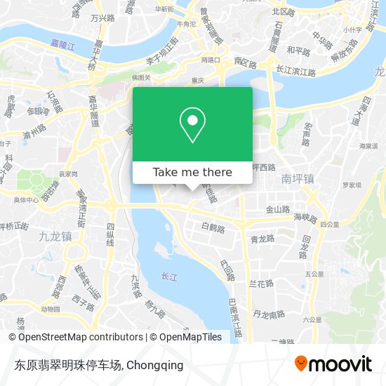 东原翡翠明珠停车场 map