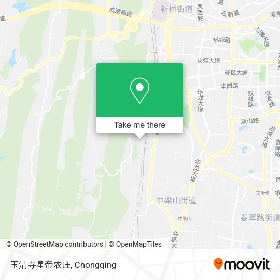 玉清寺星帝农庄 map