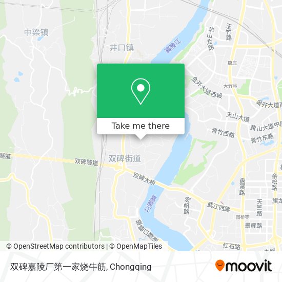 双碑嘉陵厂第一家烧牛筋 map