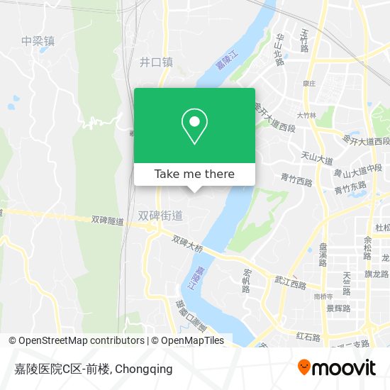 嘉陵医院C区-前楼 map