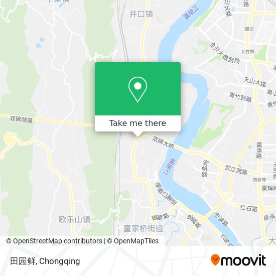 田园鲜 map