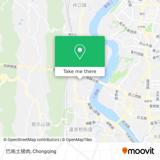 巴南土猪肉 map